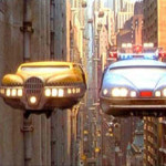 taxi and policy car in the fith element