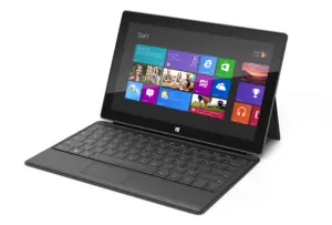 Microsoft Surface Table FrontView Black