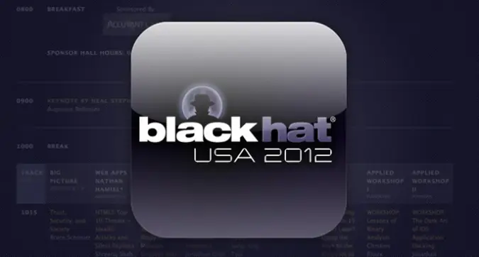 Blackhat Conference USA 2012 blackhat-conference