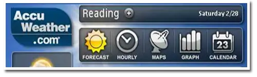 iOS and Android Apps for AccuWeather