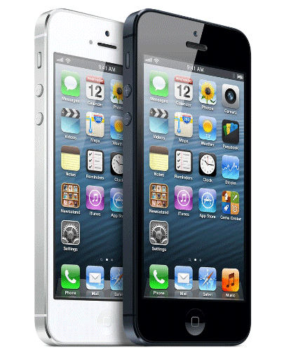 iPhone5 Official Black and White