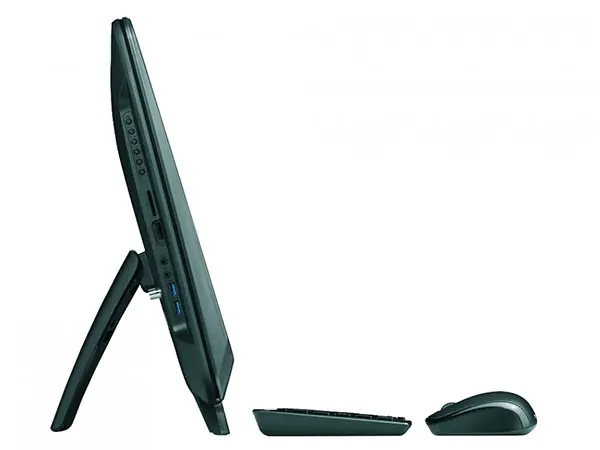 Toshiba LX830 All in One Desktop PC - Black - Side View