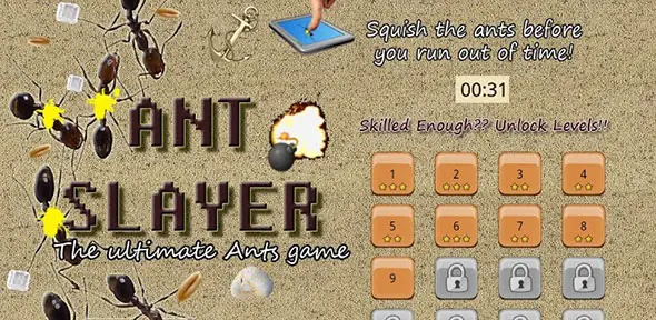 Ant Slayer for Android Android Games - Ant Slayer Review