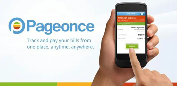 PageOnce for Android Financial Android Apps review PageOne for Android