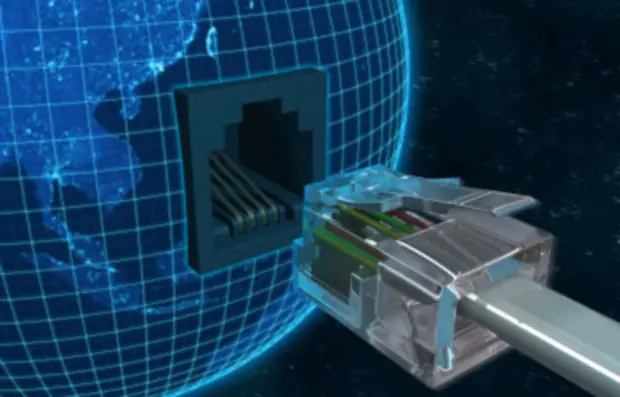 Internet worldwide using Satellite