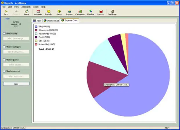 Ace Money Personal Finance Software
