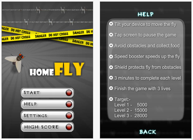 iOS iPhone 5 Game HomeFly review