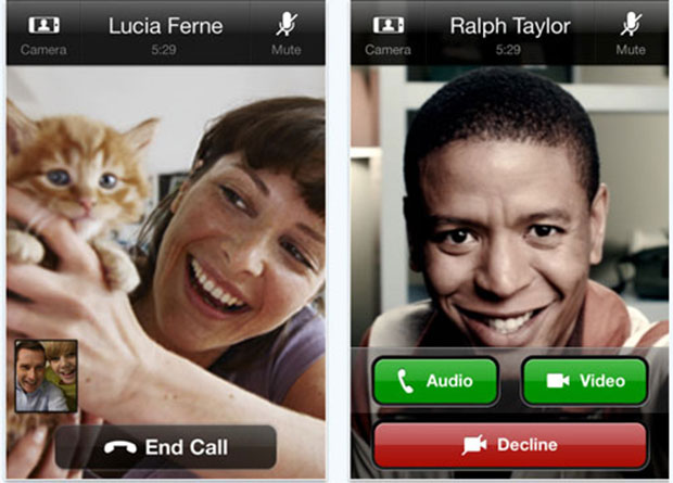 Apps for video conferencing on iOS and Android platform
