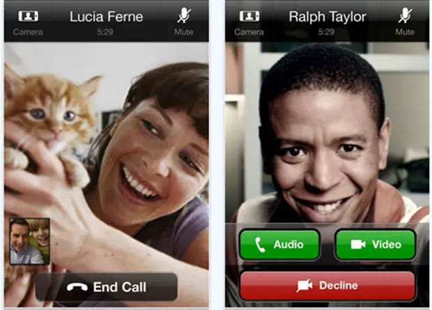 Apps for video conferencing on iOS and Android platform