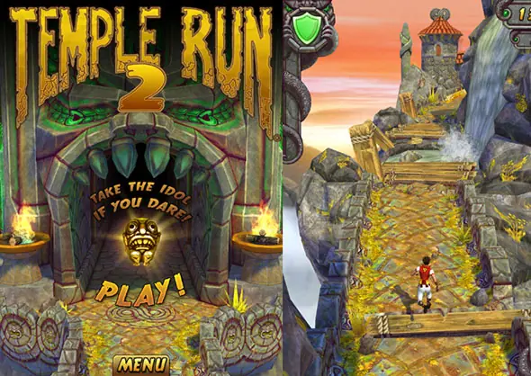 Android Game review Temple Run 2 for Android