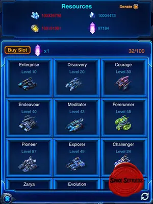 Space Settlers Features Accessories A Close Look at MMO Sci-Fi Game: Space Settlers for iOS Features