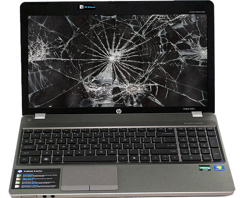 How to repair a broken laptop screen