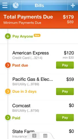 Check financial app