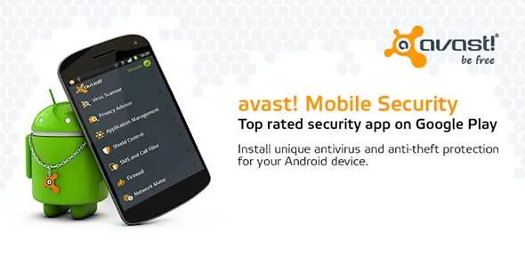 avast! Mobile Security Android mobile security and Samsung Galaxy S4