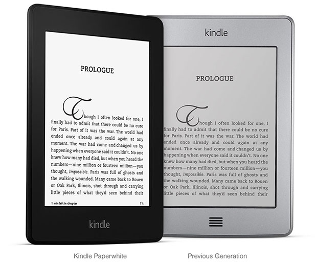 Kindle Paperwhite Compare previous Generation