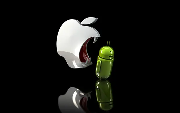 iPhone wins apps fight versus Android Android vs iOS and iPhone versus Android smartphones