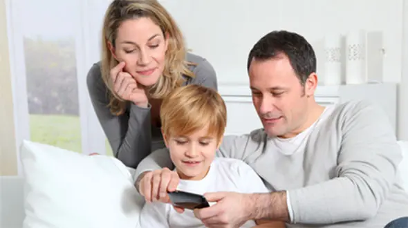 social gaming with family and friends
