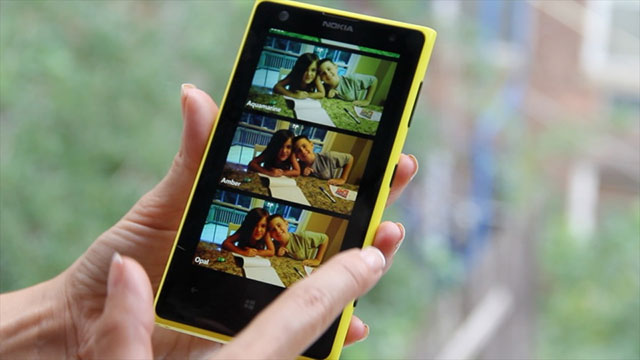 One camera taking photos simultanously with Nokia Lumia 1020 camera review