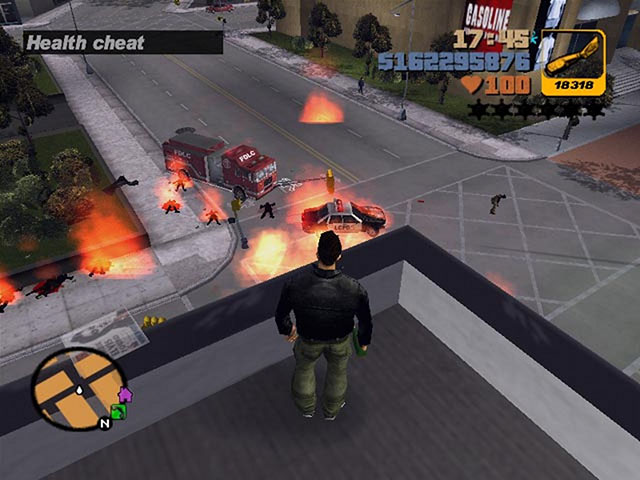 violence in video games is a topic to discuss, GTA was always known for its in-game freedom