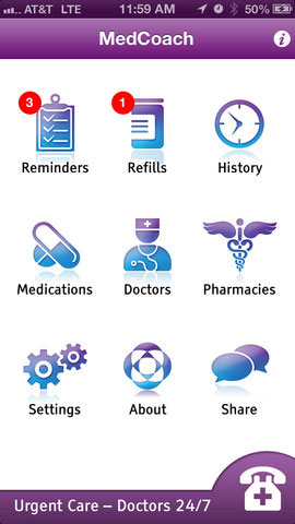 an app for daily medication reminder