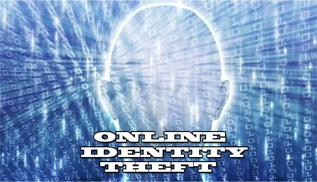 Online Identity Theft online fraud with stolen identities and phishing