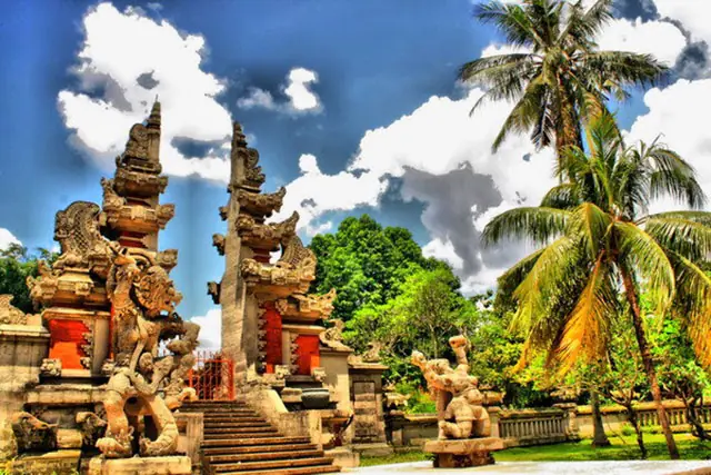 wonderful nature and beautiful parks like the Miniature Park of Indonesia