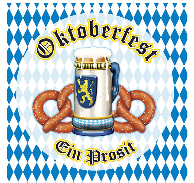 Brezel and Beer at the Oktoberfest in Munich