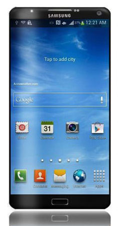 vertical Samsung Galaxy Note III
