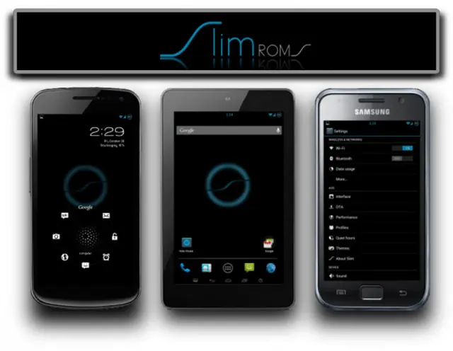 SlimBean ROM for Android Android customization project SlimBean top performance dark black mod