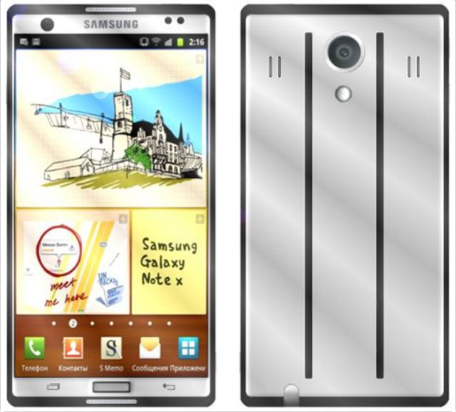 review android smartphone concept of Samsung Galaxy Note 3