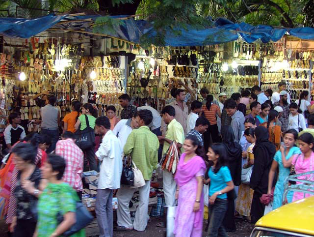 Mumbai's Fashion Street tourist attraction India travel review