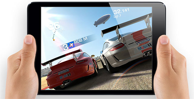 gaming with Apple's ipad is mobile fun and entertainment  on gaming tablet