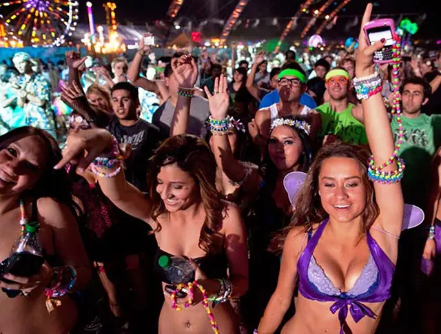 on going rave party