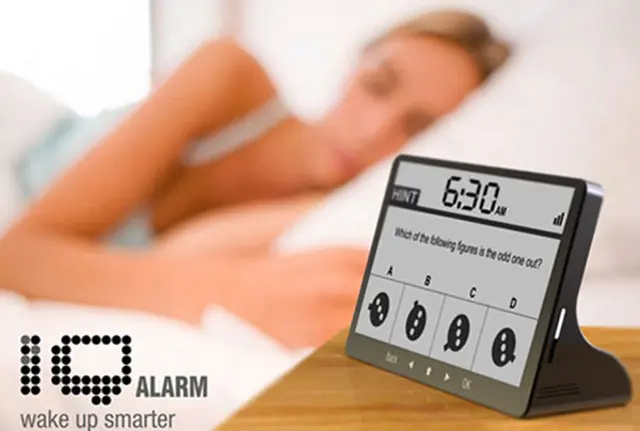 IQ Alarm smart wake up gadget gadgets 2013: the smart alarm wakes you up gently