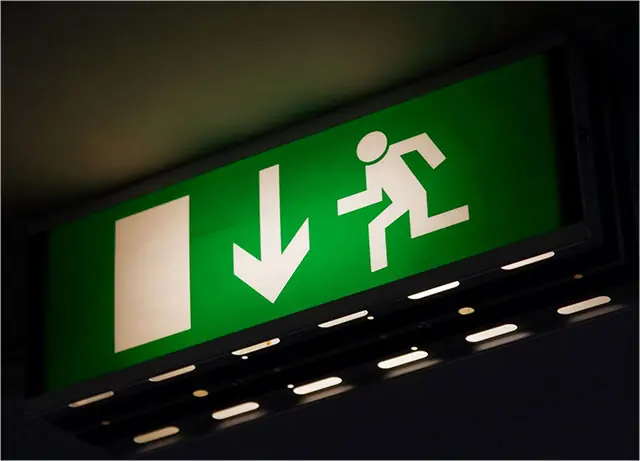 LED Emergency Light public buildings need emergency instructions and lighting technology
