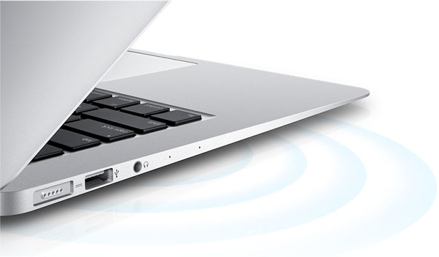 macbook air brings improved wifi signal and connections