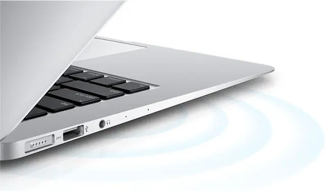Great WIFI connectivity macbook air brings improved wifi signal and connections