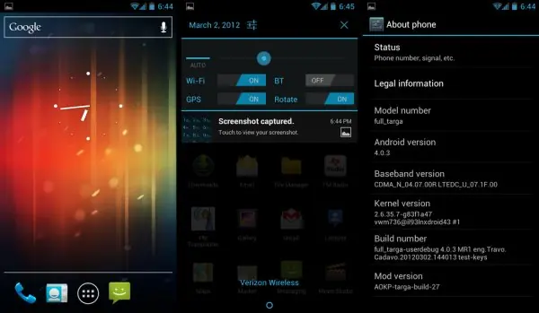 review android custom roms AOKP details