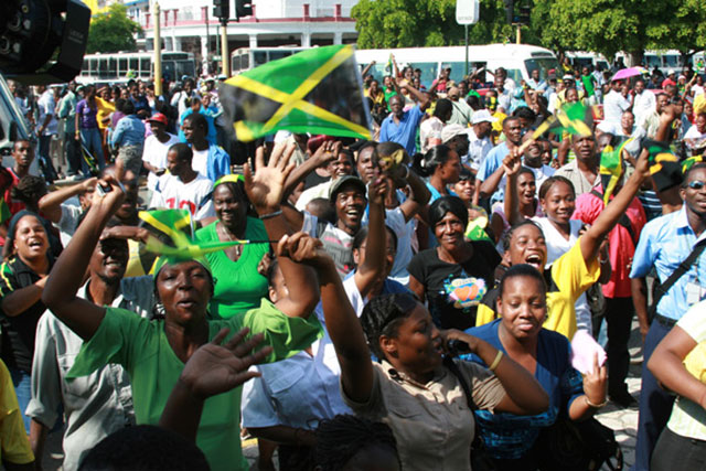 happy people of Jamaica celebrating life and spiritual living