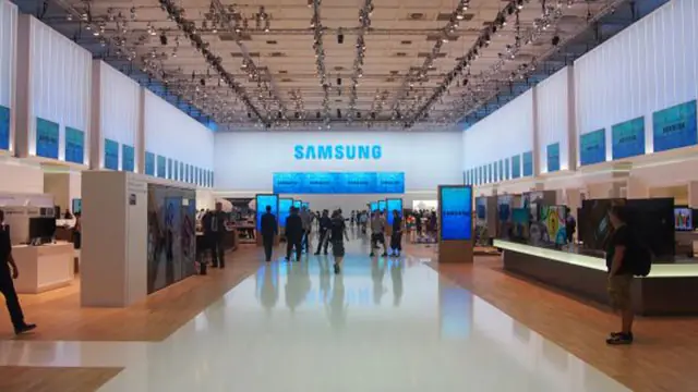 technology fair IFA in Germany, Berlin 2013 showing Samsung tech gadgets