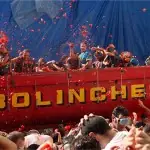 La Tomatina – Spanish Festival with Squeezed Tomatoes