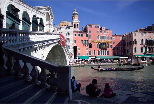 Bridge in Venice, Italy shopping travel destinations in Venice in Italy