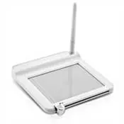 desktop tech gadget USB ports memo pad