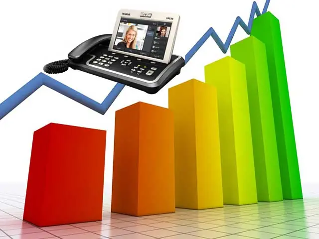 IP SIP Telephony technology in 2013 based on Internet communication voip to migrate classic land lines to SIP phones