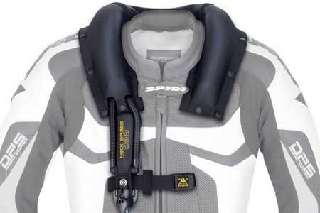 security safety gadget inflatable neckbrace spidi