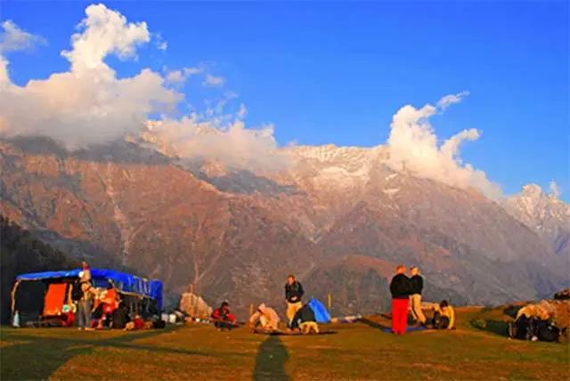 wonderful view from Himalayas party travel