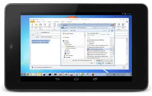 VNC Android Session Windows use VNC client for Android to connect to desktop computers and servers running windows, linux or mac