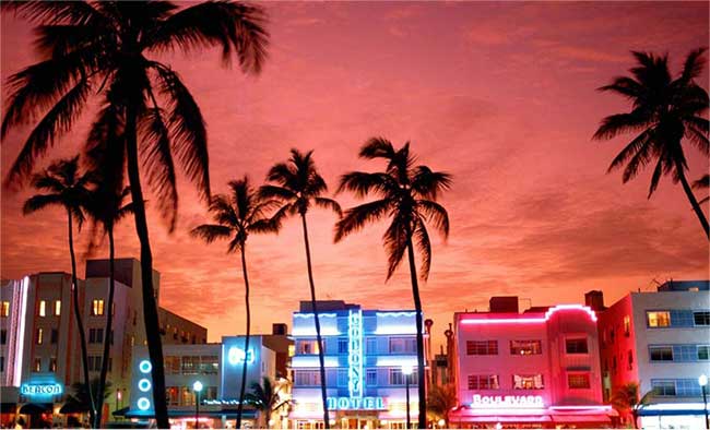 U.S. South Beach Florida perfect party destinations