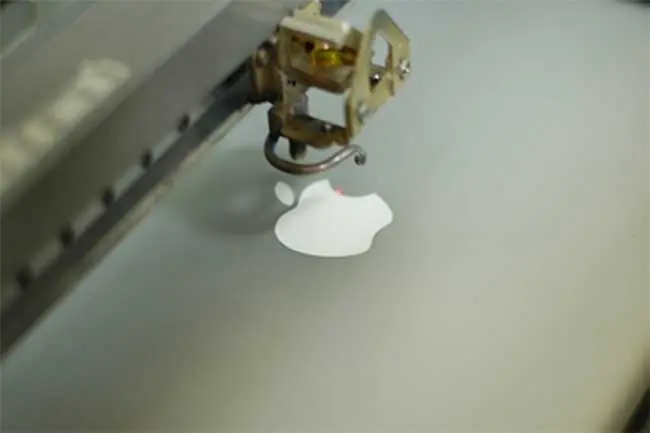 Modern Laser Technology the laser marking system is accessed by PCI interface card which sends digital signals