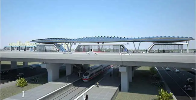 technology evolution in train and public transportation with light rail transportation